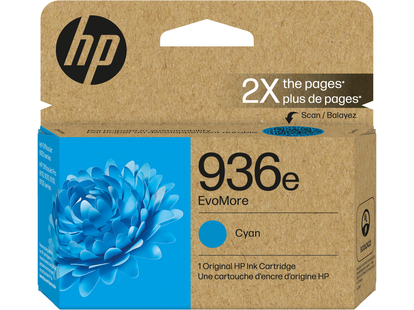 HP 936e EvoMore Original Ink Cartridge