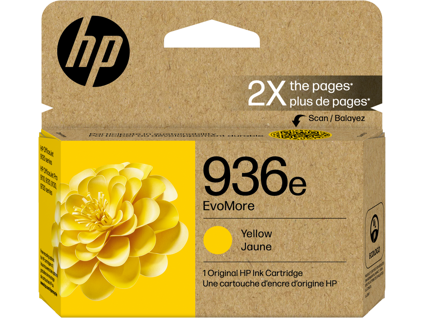 HP 936e EvoMore Original Ink Cartridge