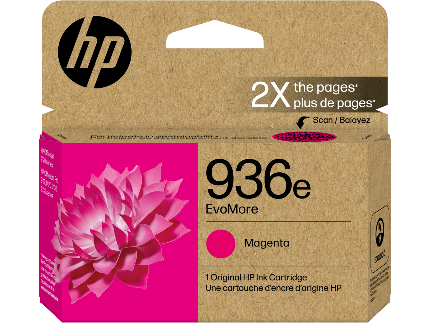 HP 936e EvoMore Original Ink Cartridge